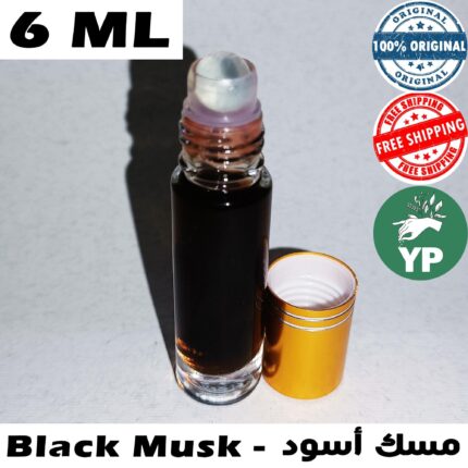 Black Musk Perfume Moroccan Oil 6ML - مسك أسود المسك
